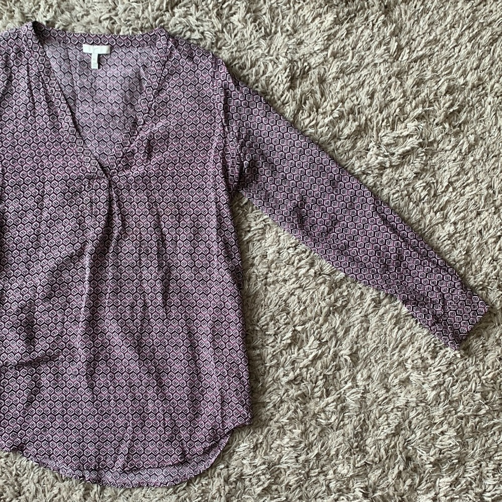 JOIE 100% Silk Blouse - Picture 2 of 12